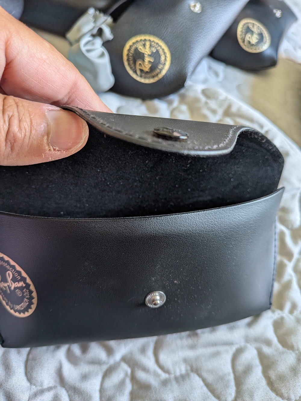 Ray Ban  Leather Sunglasses CASE ONLY VARIOUS